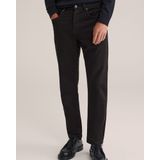 WE Fashion - Chino - Zwart - Straight Fit