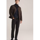 WE Fashion - Chino - Zwart - Straight Fit