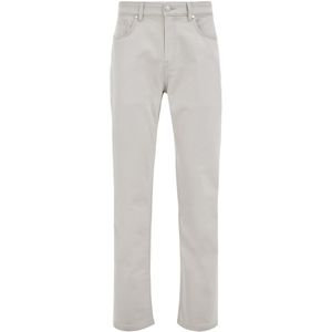 WE Fashion - Jeans - Lichtgrijs - 5-pocket-style - Regular Pasvorm