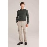 Van Gils - Chino Broek - Greige - Regular Fit - Katoen