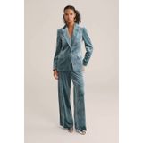 WE Fashion - Velvet Wide Leg Pantalon - Dames