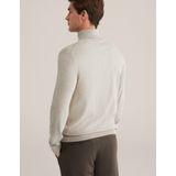 WE Fashion - Trui - Beige Gemêleerd - Knitwear - Col