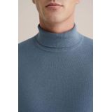 WE Fashion - Coltrui - Blauw - Fijn Gebreid