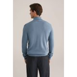 WE Fashion - Coltrui - Blauw - Fijn Gebreid