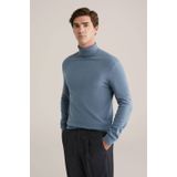 WE Fashion - Coltrui - Blauw - Fijn Gebreid