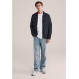 WE Fashion - Heren Zip Overshirt - Regular Fit