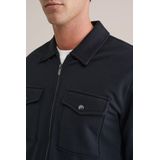 WE Fashion - Heren Zip Overshirt - Regular Fit