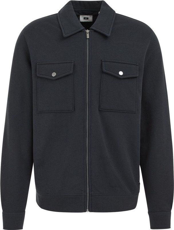 WE Fashion - Heren Zip Overshirt - Regular Fit