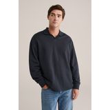 WE Fashion - Sweater - Donkerblauw - Regular Fit - Lange Mouwen