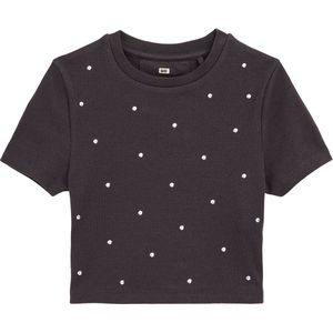 WE Fashion - T-shirt - Katoen - Met Korte Mouwen - Ronde Hals