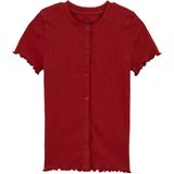 WE Fashion - Vesten - Rood - Regular fit - Katoen