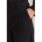 WE Fashion - High Waist Casual Broek - Zwart