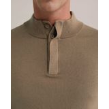 WE Fashion - Trui - Kaki - Slanke Pasvorm - Lange Mouw