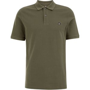 Fundamentals - Slim Fit Polo - Olijfgroen - Katoen