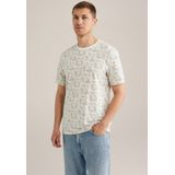 T-shirt - All-over Dessin - Korte Mouwen - Ronde Hals