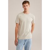 T-shirt - Katoen - Regular Fit - Korte Mouwen - Ronde Hals