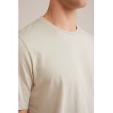 T-shirt - Katoen - Regular Fit - Korte Mouwen - Ronde Hals