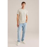 T-shirt - Katoen - Regular Fit - Korte Mouwen - Ronde Hals