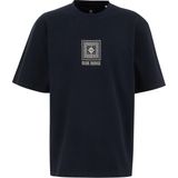 WE Fashion - Blue Ridge - T-shirt - Donkerblauw - Regular Fit