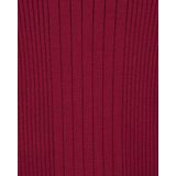 WE Fashion - Trui - Wijnrood - Pofmouwen - Geribbeld Gebreid