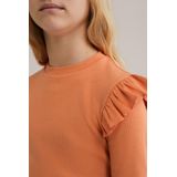 WE Fashion - Geribd T-shirt - Meisjes - Lange Mouwen