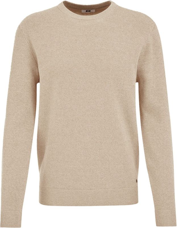 WE Fashion - Regular Fit Trui - Katoen - Structuur