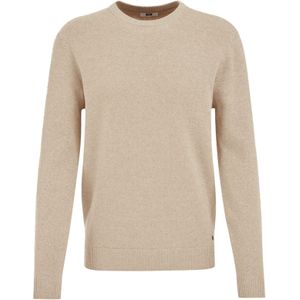 WE Fashion - Regular Fit - Trui - Beige - Katoen