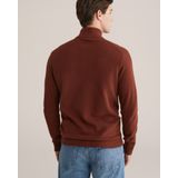 WE Fashion - Schipperstrui - Roestbruin - Regular Fit - Katoen