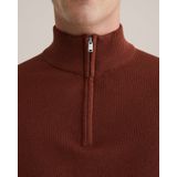 WE Fashion - Schipperstrui - Roestbruin - Regular Fit - Katoen