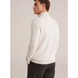 WE Fashion Heren Regular fit trui met rits