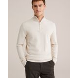 WE Fashion Heren Regular fit trui met rits