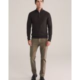 WE Fashion - Regular Fit - Trui met Rits - Katoen