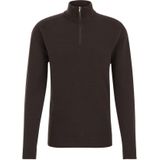 WE Fashion - Regular Fit - Trui met Rits - Katoen