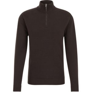 WE Fashion - Regular Fit - Trui met Rits - Katoen