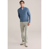 WE Fashion - Schipperstrui - Lichtblauw - Regular Fit - Katoen