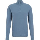 WE Fashion - Schipperstrui - Lichtblauw - Regular Fit - Katoen