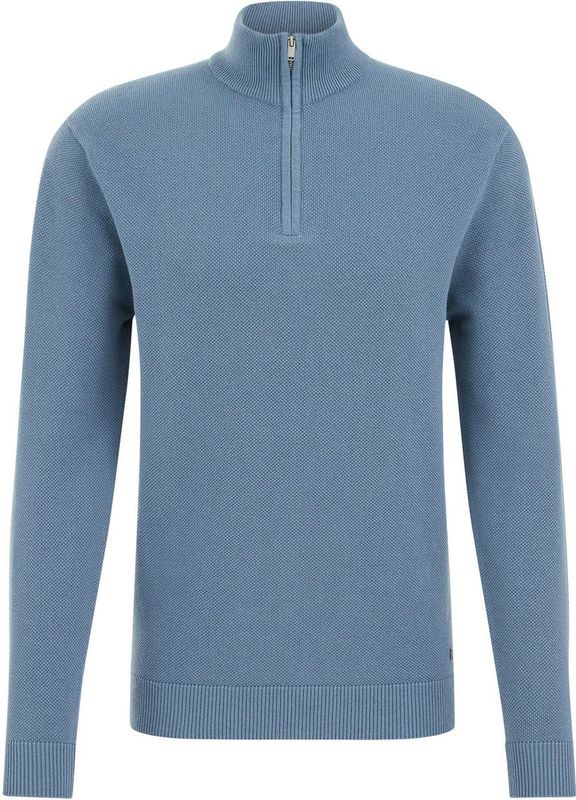 WE Fashion - Schipperstrui - Lichtblauw - Regular Fit - Katoen
