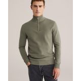 WE Fashion - Regular Fit - Trui met Rits - Katoen