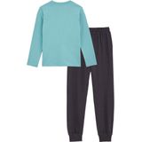 WE Fashion - Pyjamatop - Blauw - Jongens