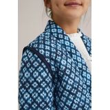 WE Fashion - Livaeco™ Viscose - Gewatteerd Jack - Blauw - Regular Fit
