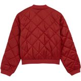 WE Fashion - Tussenjas - Rood - Bomberjack - Gedeeltelijk Gevoerd - Normale Pasvorm