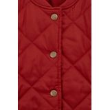 WE Fashion - Tussenjas - Rood - Bomberjack - Gedeeltelijk Gevoerd - Normale Pasvorm