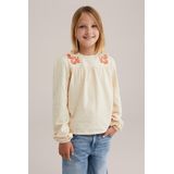 WE Fashion - Meisjes Jas - Metallic Look - Teddy Gevoerde Capuchon - Regular Fit