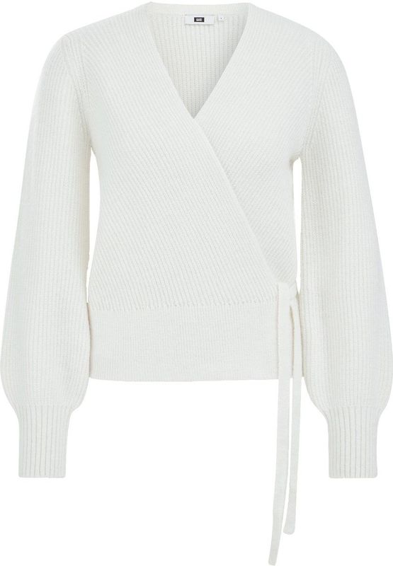 WE Fashion - Dames Omslagvest - Met Structuur