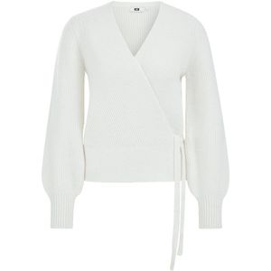 WE Fashion - Dames Omslagvest - Met Structuur