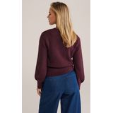 WE Fashion - Dames Omslagvest - Met Structuur