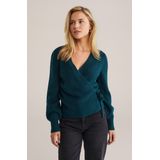 WE Fashion - Dames Omslagvest - Met Structuur