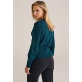 WE Fashion - Dames Omslagvest - Met Structuur