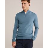 WE Fashion - Slim Fit Schipperstrui - Merinowol