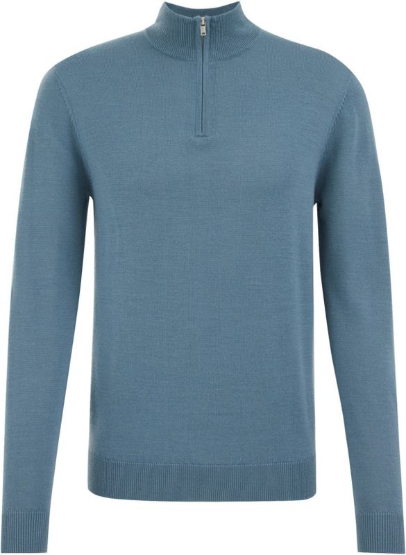 WE Fashion - Slim Fit Schipperstrui - Merinowol